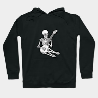 Skeleton rock n roll Hoodie